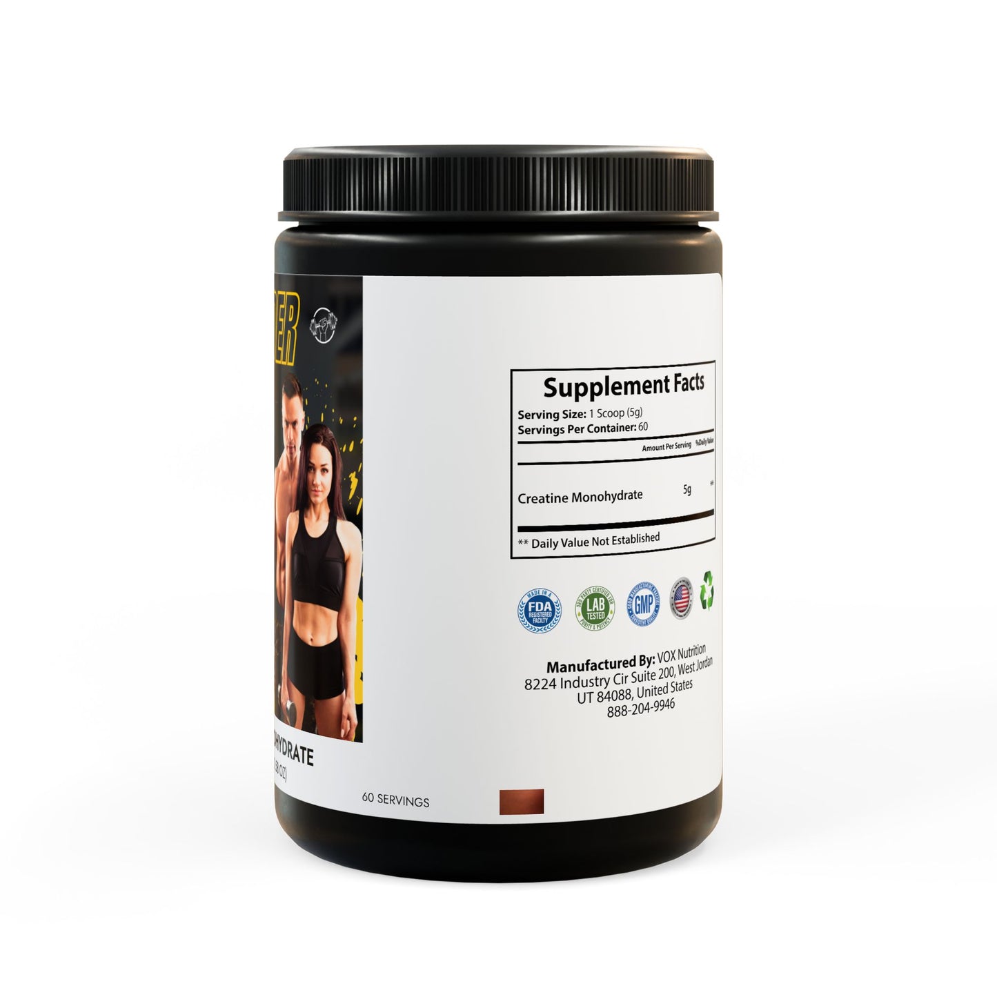 Creatine Monohydrate Supplement (300g, 10.58oz)